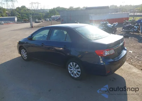 2013 Toyota Corolla Le from USA, damaged, VIN 2T1BU4EE8DC978654